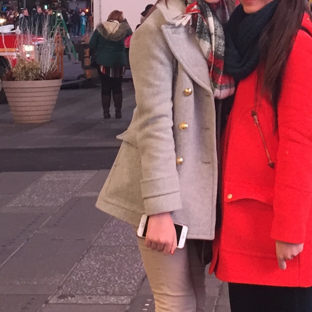 J crew stadium cloth by nello gori coat